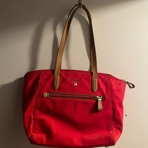 Red Michael Kors Bag